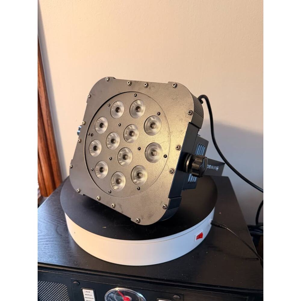 American DJ Flat Par QA12 Stage Lighting Effects Fixture